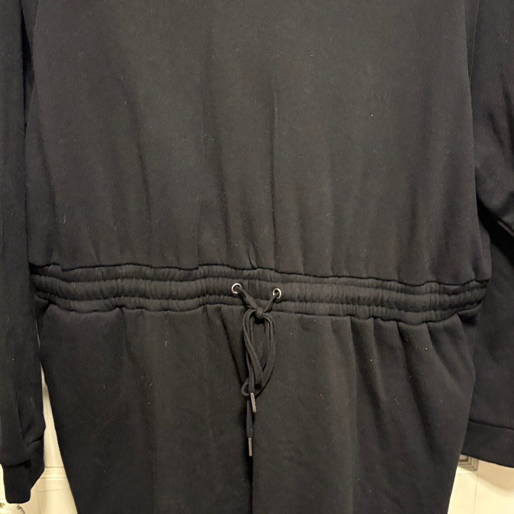 Torrid  Black Hooded Sweatshirt Longsleeve Dress 3 or 22/24 - Picture 3 of 13